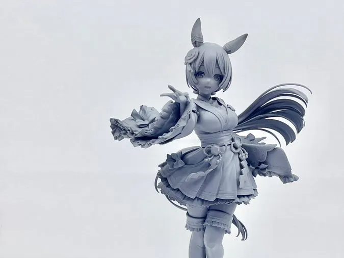 Figurine Uma Musume Pretty Derby - Satono Diamond - Ver. Hanagata Yasaka no Midori - 17 - Claynel (Annonce WF2026 Summer)